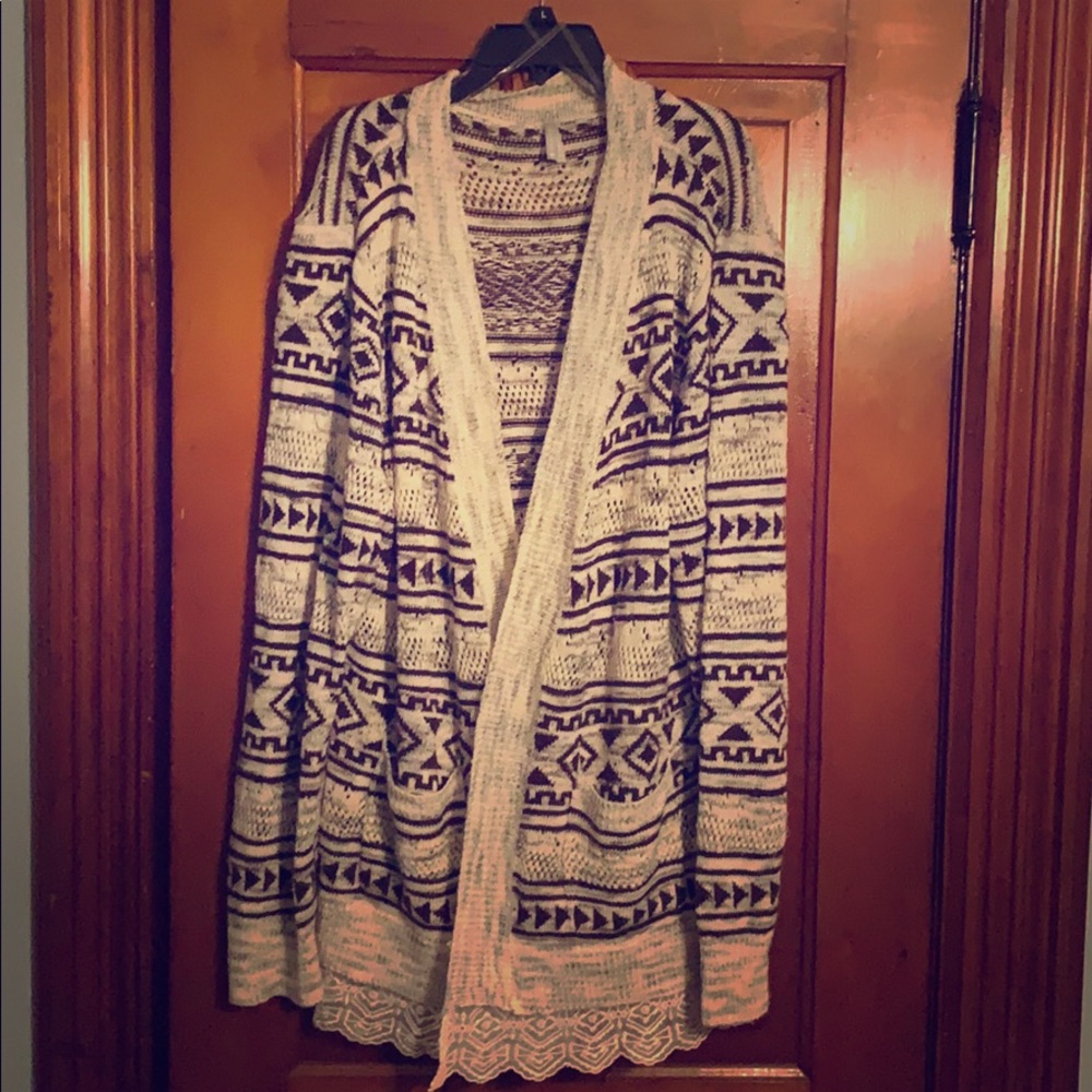 Crotchet-like cardigan
